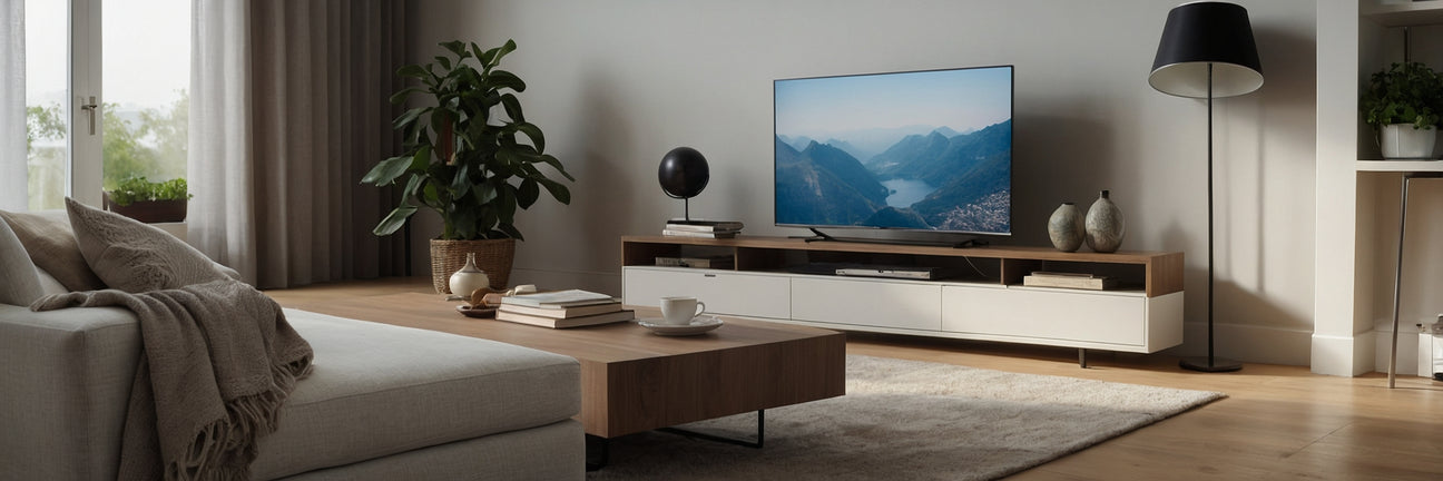 Hvide Tv-borde - UNOLIVING