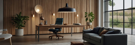 Skrivebord i genbrugstræFri fragt | Unoliving.com - UNOLIVING