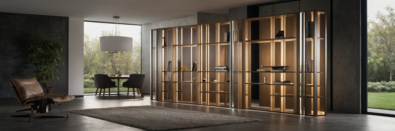 Få mere ud af kvadratmeterne med en rumdeler med opbevaring - UNOLIVING