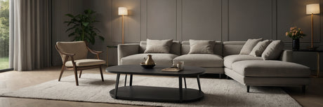 Find dit nye grå sofabord hos Unoliving - UNOLIVING