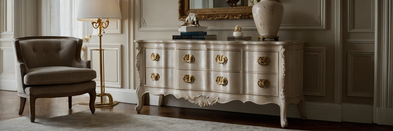 Klassisk elegance med kommoder i bøg - UNOLIVING