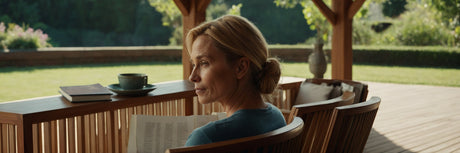 Havestole i teaktræ - UNOLIVING