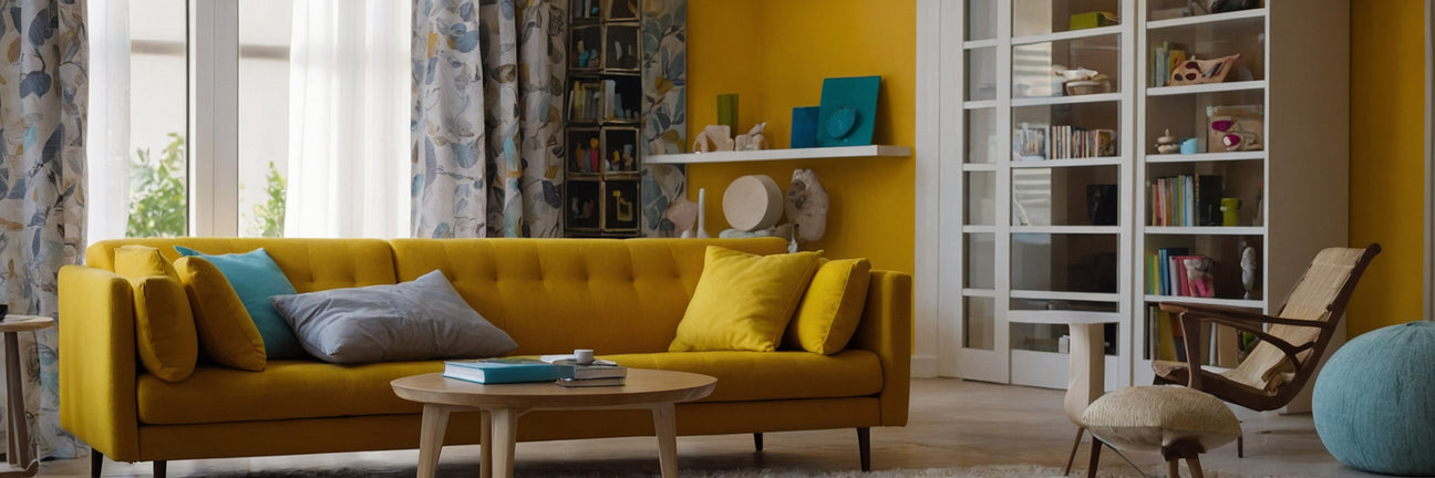 Gule møbler - UNOLIVING