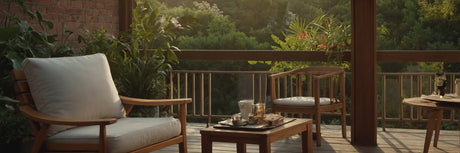 Skab en hyggelig stemning på altanen - UNOLIVING