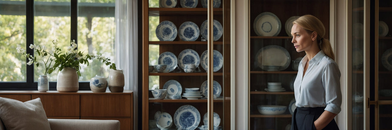 Vitrineskabe på tilbud - UNOLIVING