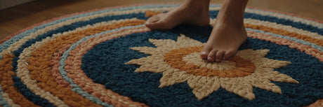 Trendy med runde tæpper - UNOLIVING