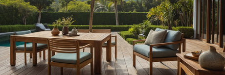 Havemøbler i teak - UNOLIVING