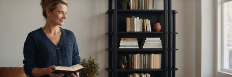 Sorte reoler - UNOLIVING