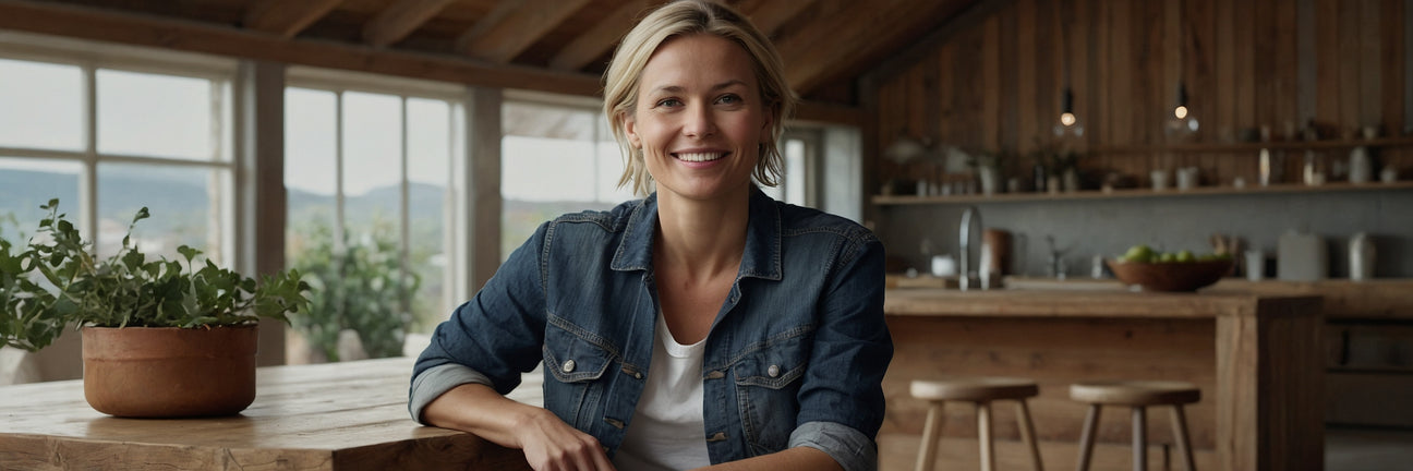 Skammel af genbrugstræ - UNOLIVING