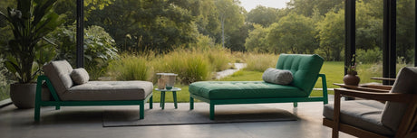 Havestole i plastik - UNOLIVING