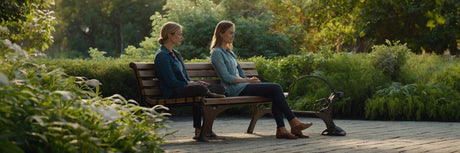 Havebænke i metal - UNOLIVING