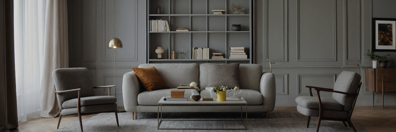 Flotte grå reoler til ethvert behov - UNOLIVING