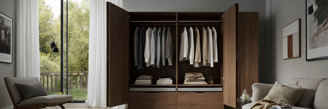 Save garderobeskabe med SmartMount gør det nemt at samle - UNOLIVING