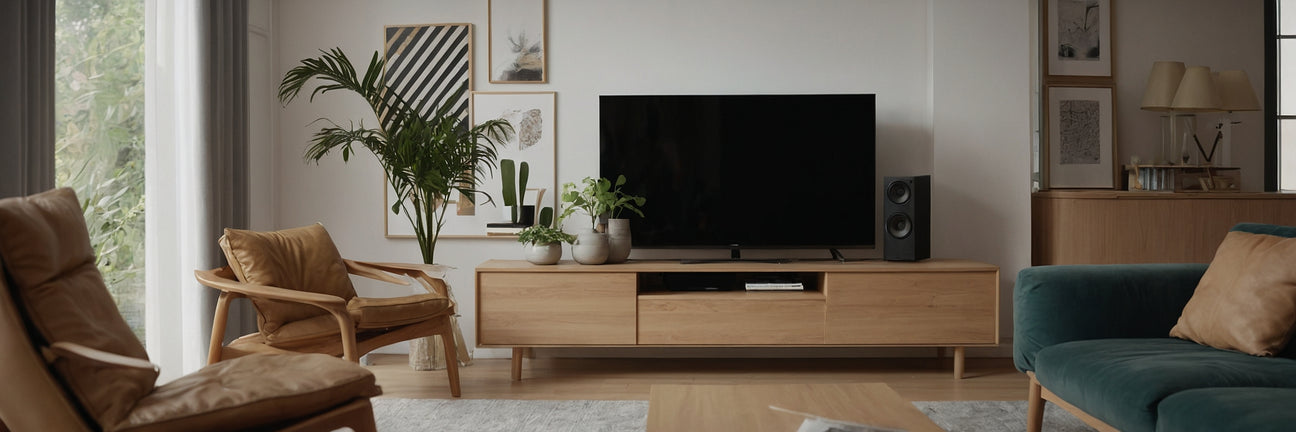 TV-borde på 140 cm - UNOLIVING