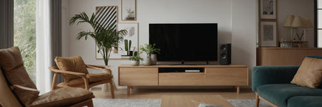 TV-borde på 140 cm - UNOLIVING