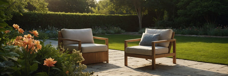 Indret din have med en havestol i metal - UNOLIVING