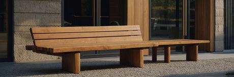 Ny flot bænk uden ryglæn? - UNOLIVING