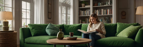 Grønne sofaer - UNOLIVING