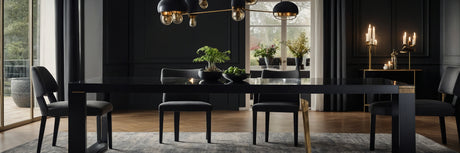 Sorte spiseborde - UNOLIVING