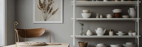 Hvide hylder - UNOLIVING