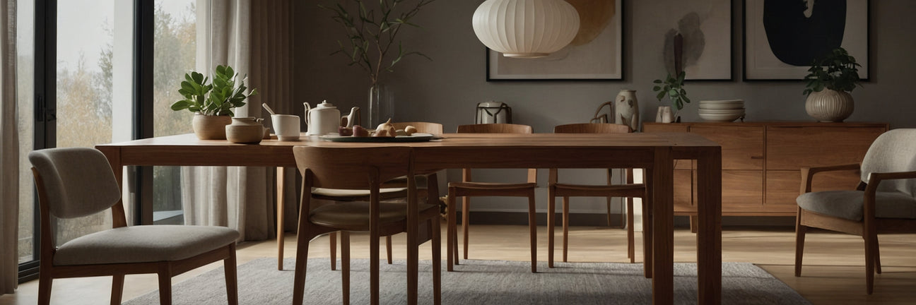 Spiseborde i teaktræ - UNOLIVING
