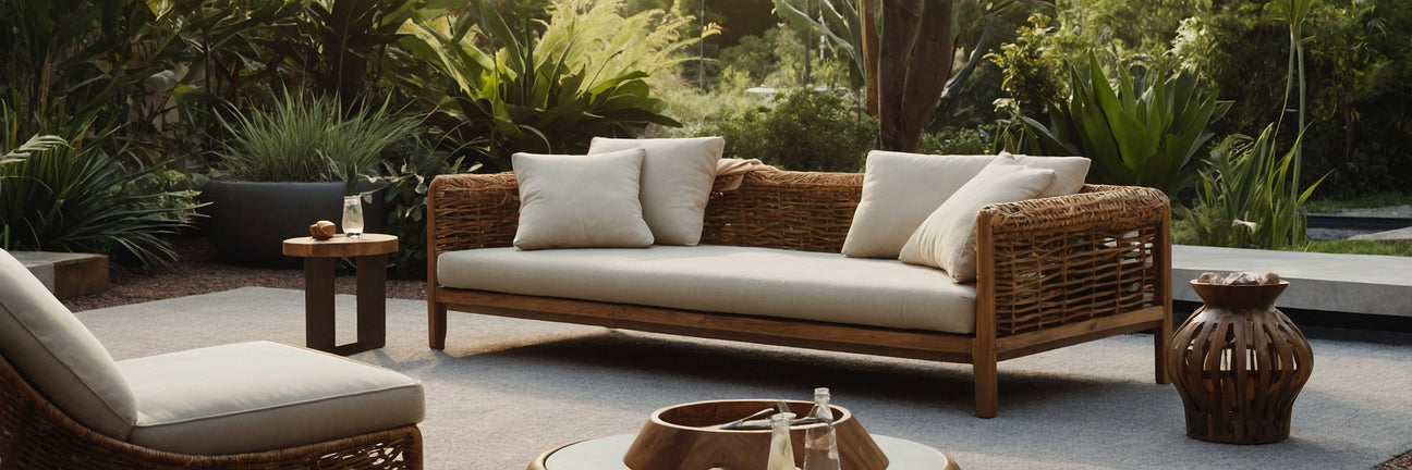 Hvilken type materiale skal du vælge til dine havemøbler? - UNOLIVING