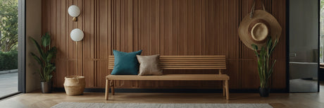 Udnyt pladsen med en bænk i entréen - UNOLIVING