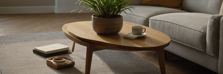 Sofaborde i egetræ - UNOLIVING