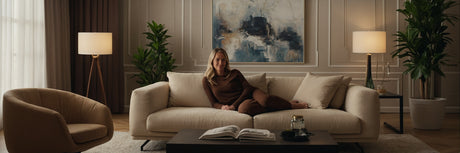 Få ekstra komfort med en sofa med puf - UNOLIVING