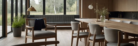 Spisebordsstole med betræk - UNOLIVING