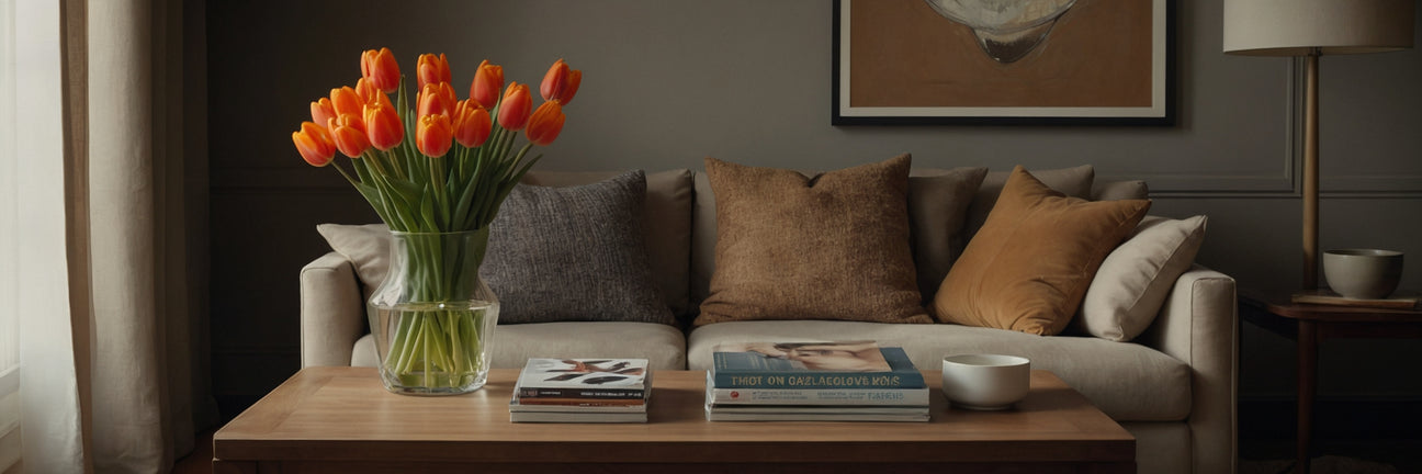 Opgradér din stue et unikt hjørnebord i valnød - UNOLIVING