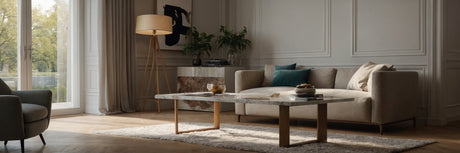 Spisebord i marmor - UNOLIVING