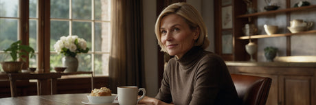 Klassisk elegance med en spisebordsstol i brun læder - UNOLIVING