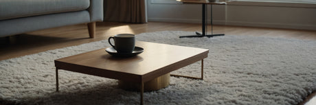 Tæppe under sofabord - UNOLIVING