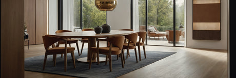 Runde spiseborde med udtræk - UNOLIVING