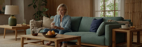 Sofa i bambus - UNOLIVING