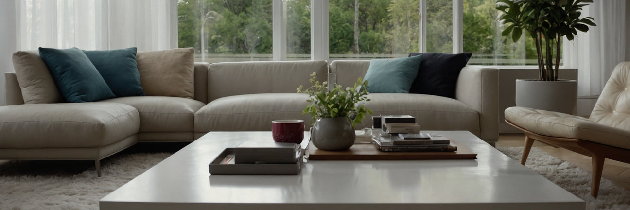 Hvide sofaborde - UNOLIVING