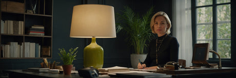 Klassisk elegance med et skrivebord i sort - UNOLIVING