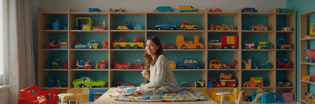 Få styr på legetøj og bøger med reoler til børneværelse - UNOLIVING