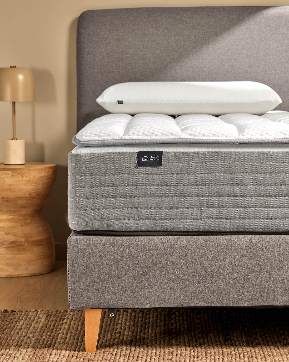 Juno Madras med Pocket Fjedre, 90X190 Cm