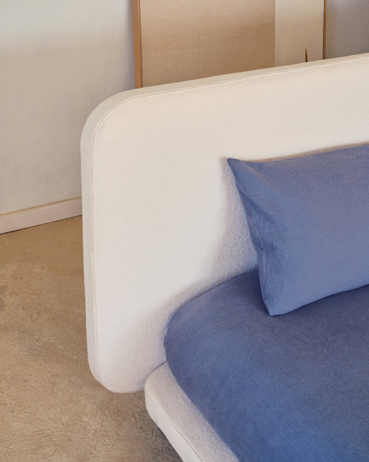 Odum Seng med Betræk 90X200 Cm, Beige