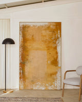 Selnar Abstrakt Maleri 200X120 Cm, Gul