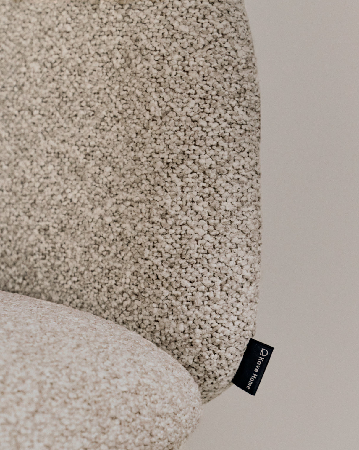Minda Stol, Beige Stål/Beige Chanille