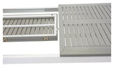 Albany Havebord 224/324x100, Hvid/Grå Aintwood