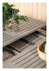 Albany Havebord 224/324x100, Sort/Grå Aintwood