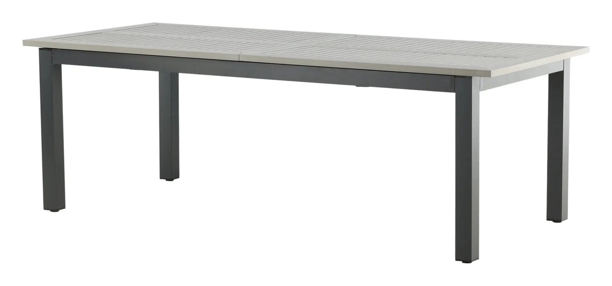 Albany Havebord 224/324x100, Sort/Grå Aintwood