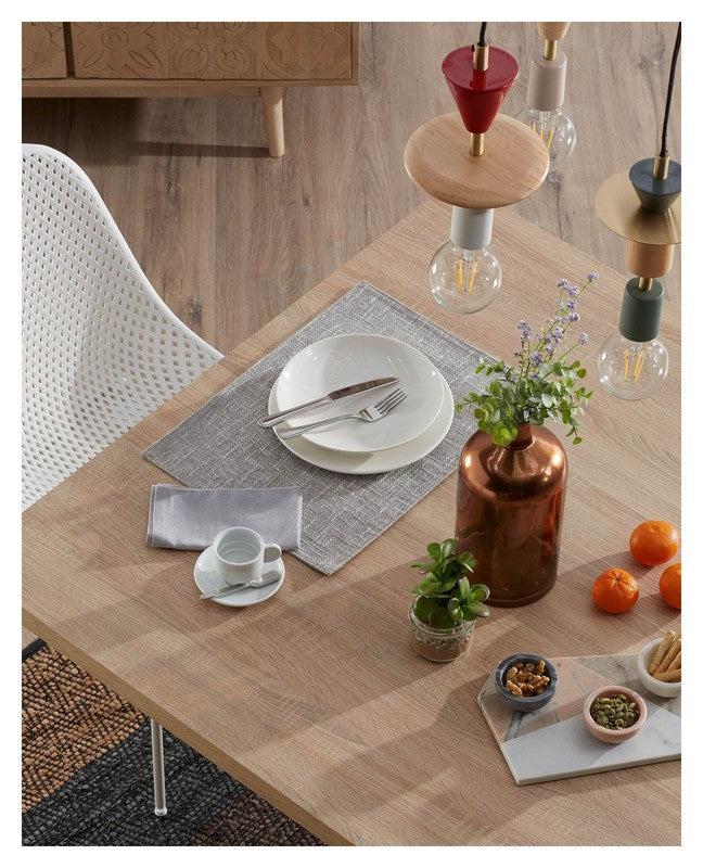 Arya Spisebord 200x100 Sort/Natur - UNOLIVING.COM