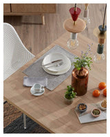 Arya Spisebord 200x100 Sort/Natur - UNOLIVING.COM