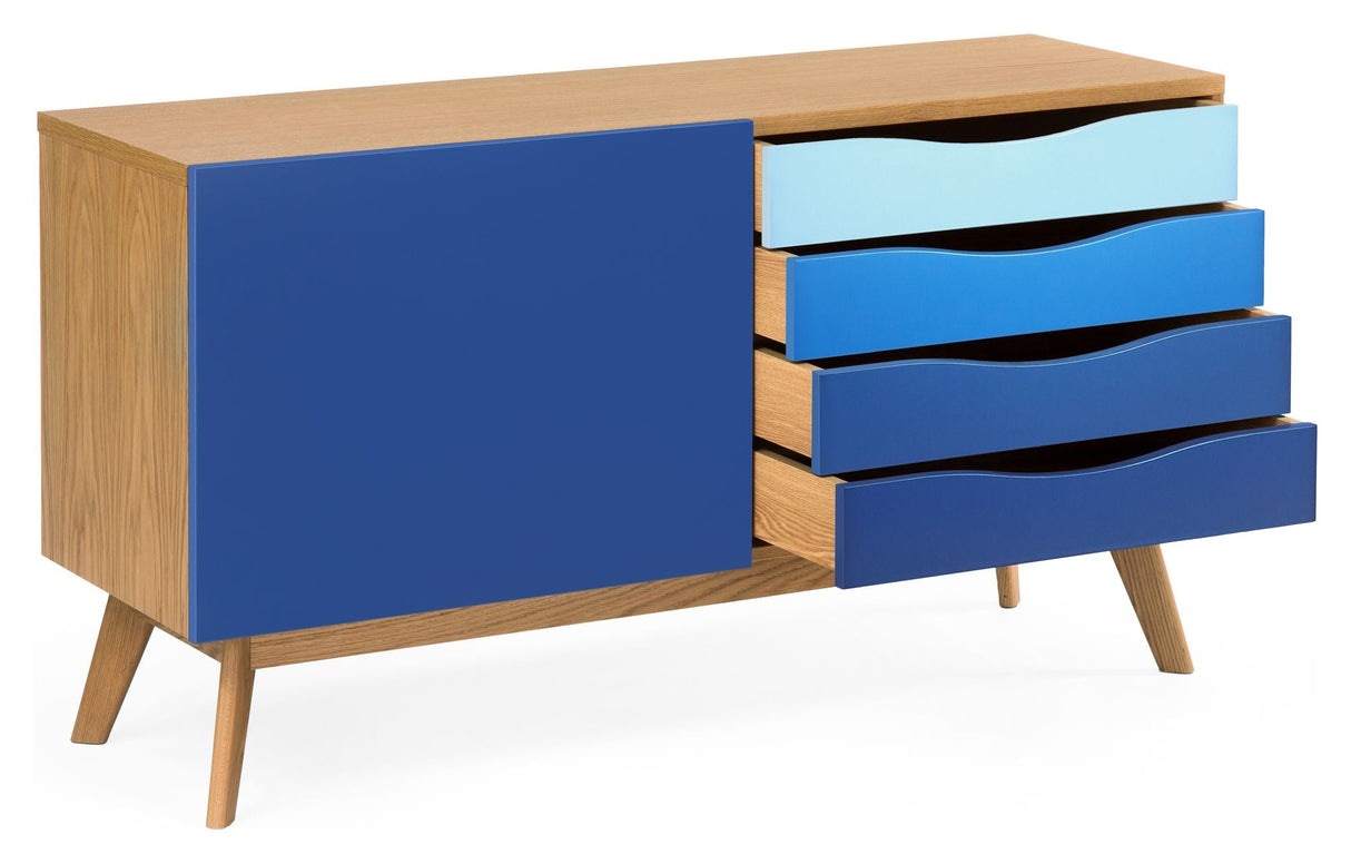 Avon Skænk, Blå nuancer/Eg