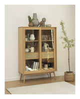 Barrali Glasskab, Natur eg, H:160